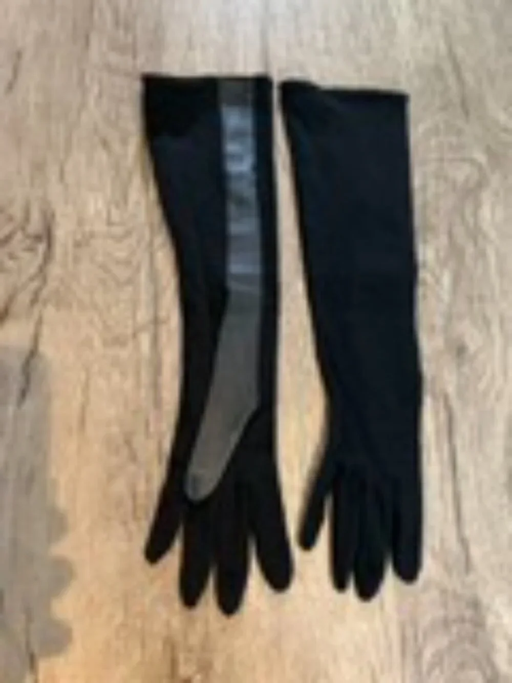 NEW Daniel Storto Designer Black Wool Gloves Size 8